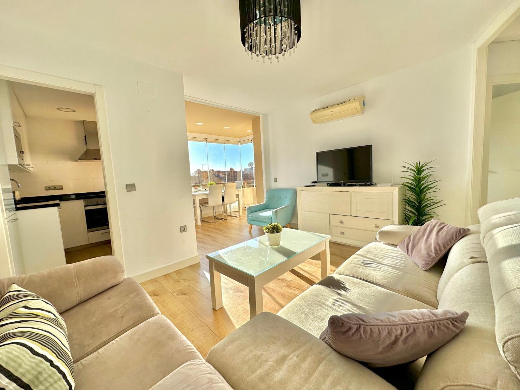 Gorgeous Apartment At The Sea In La Carihuela! Torremolinos Eksteriør bilde